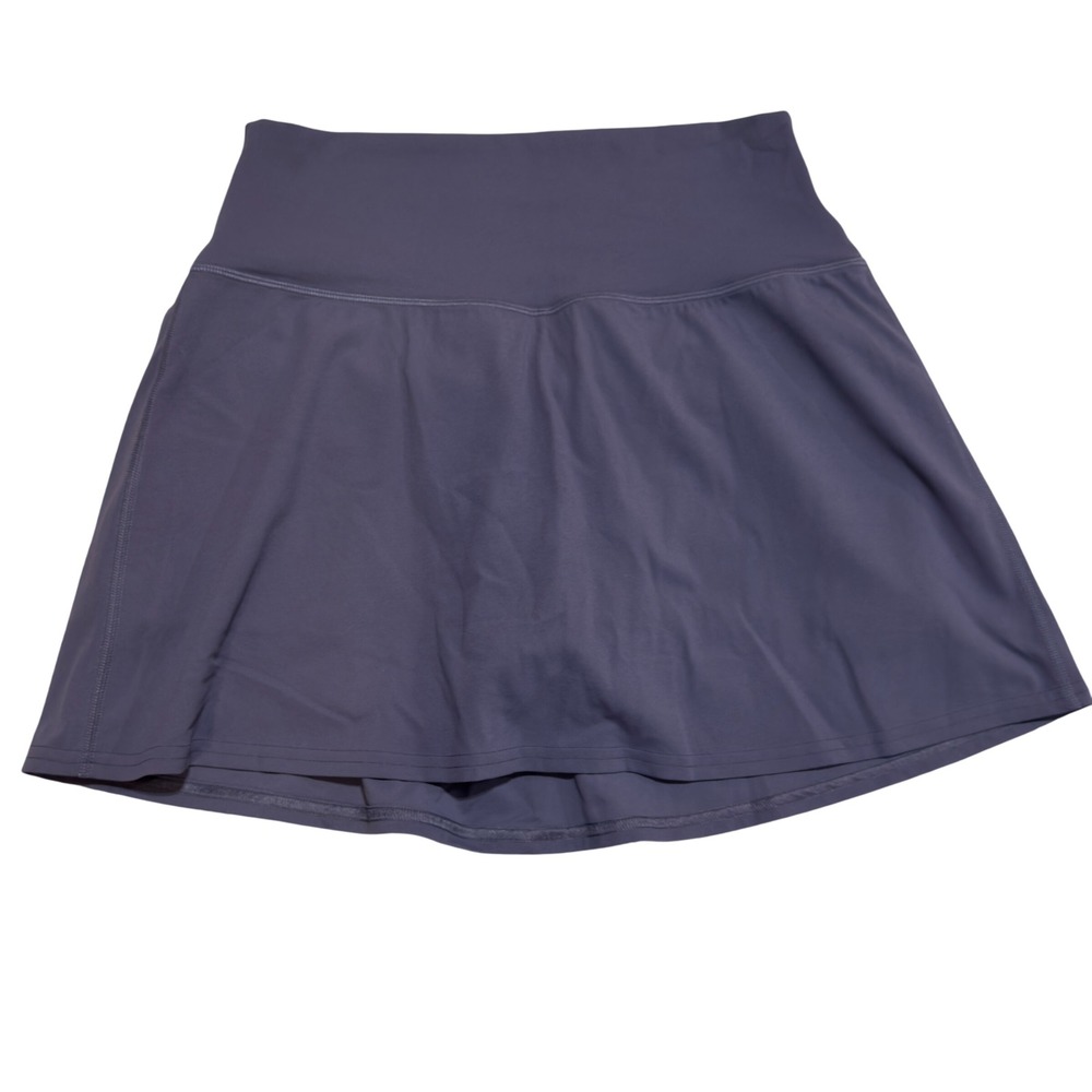 Lululemon Play Off the Pleats Skirt Women Medium Purple Active Tennis Golf Skort